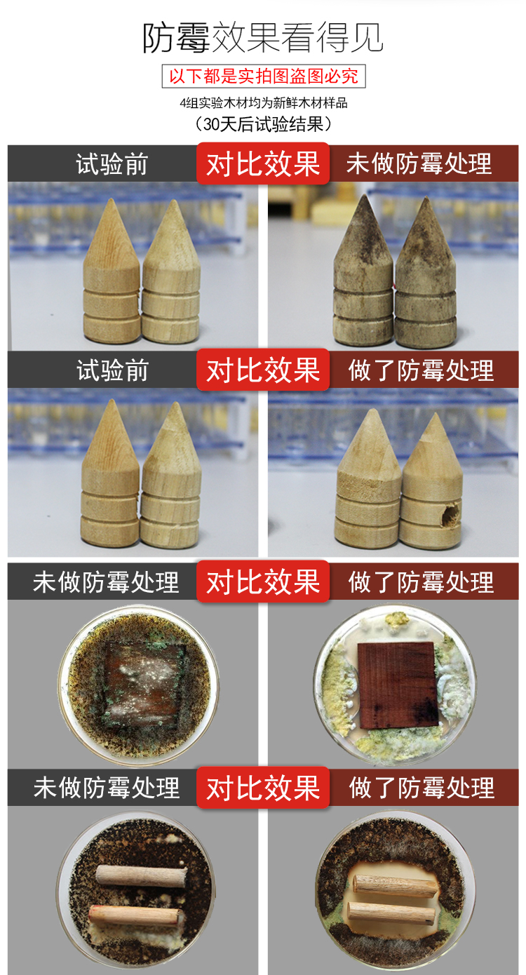 木材防霉实验